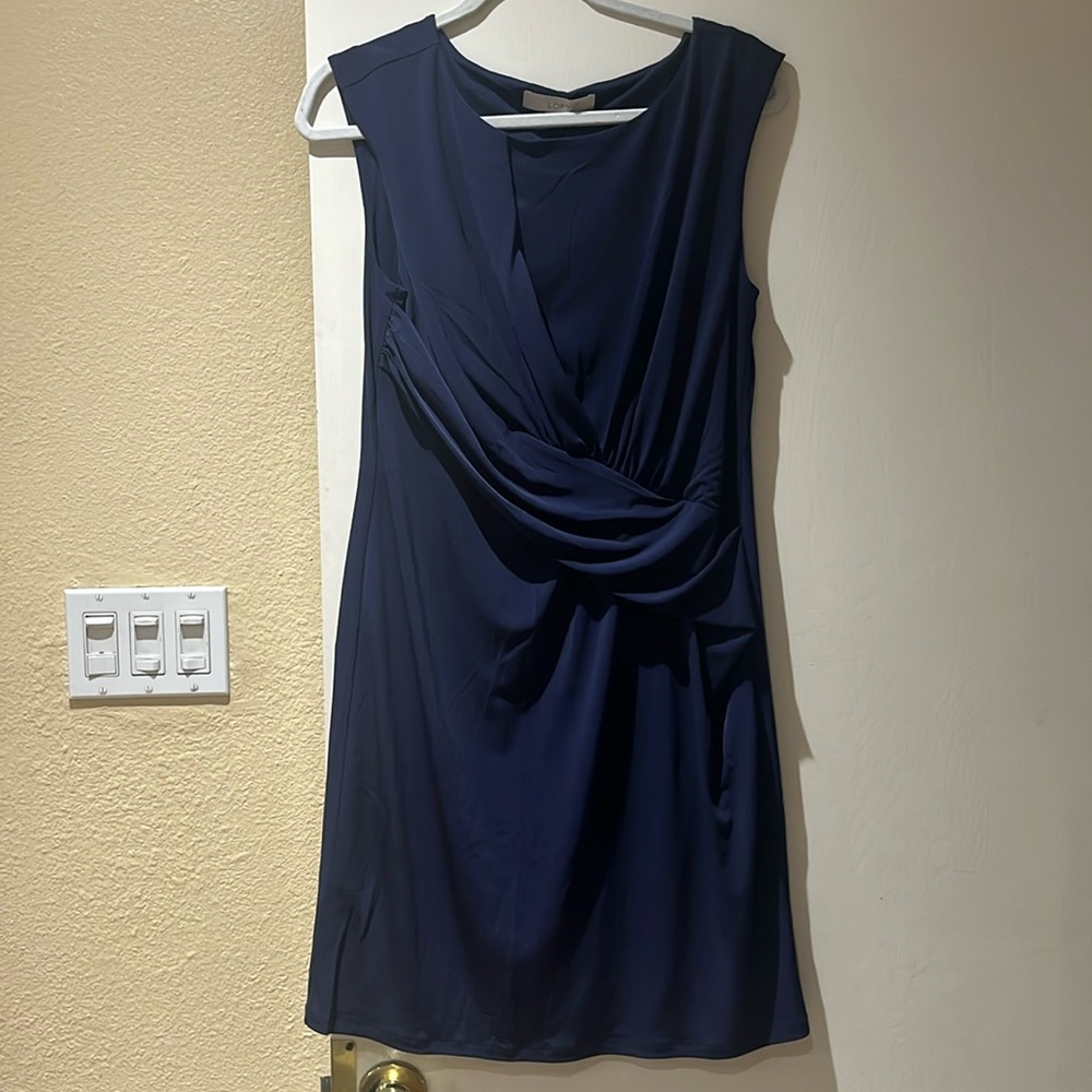 Loft navy dress